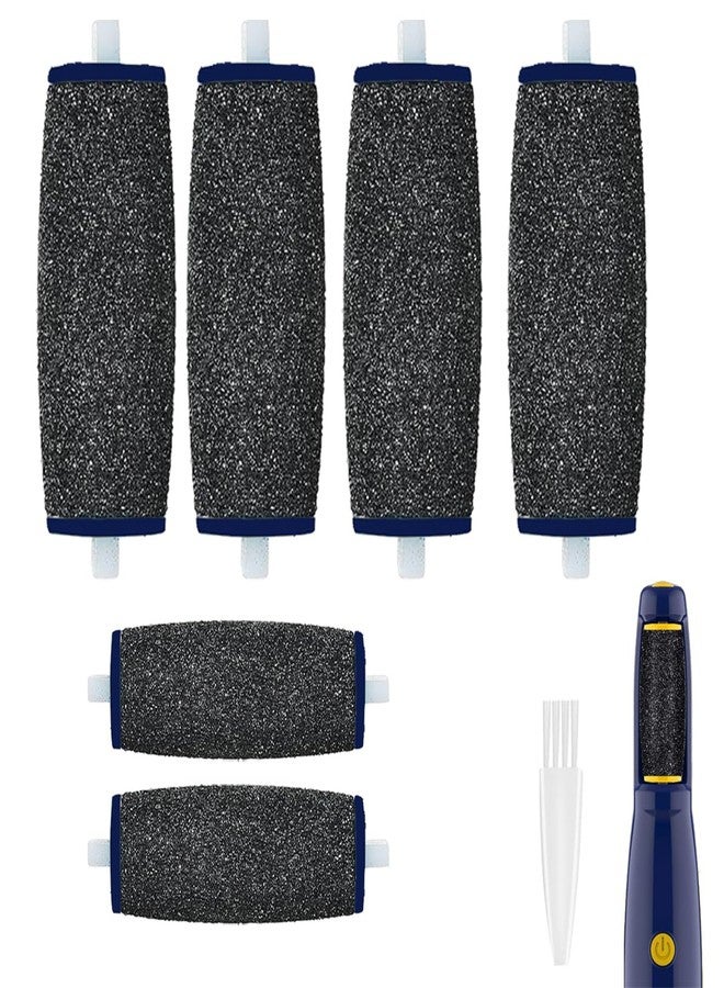 GOMINYUF Replacement Roller Compatible with Dr. Scholl's Callus Remover Electronic Foot File-Extra Coarse (6 Pack) - Image 1